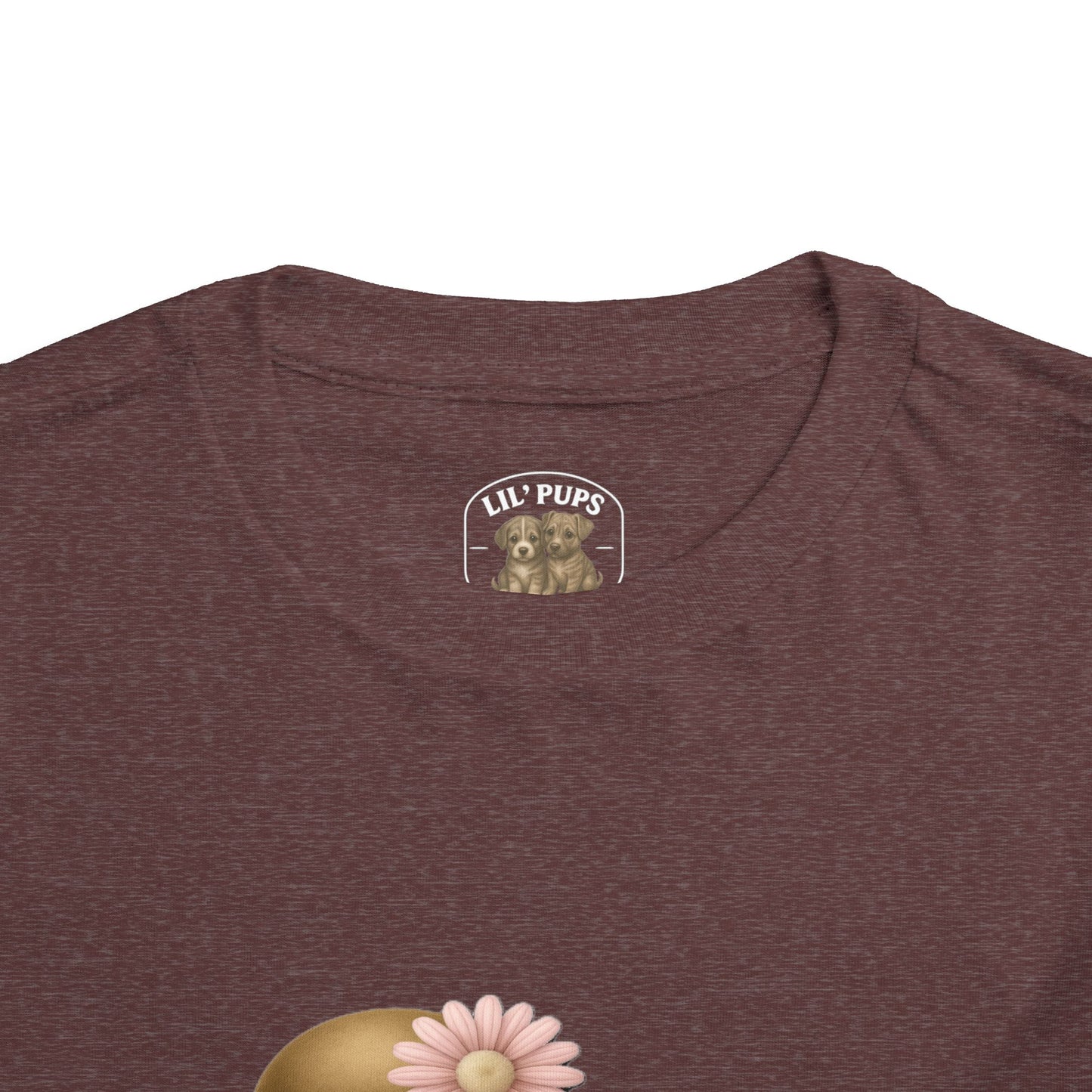 Lil’ Pups – Standing Proud for Our Troops Daisy Toddler Short Sleeve T-Shirt