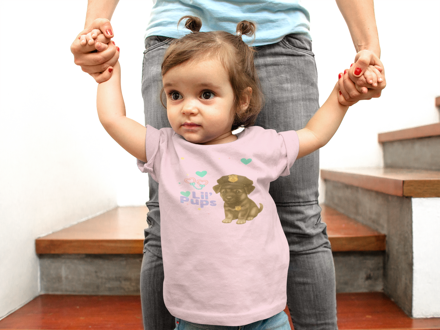Lil’ Pups – The Gentle Guardian Bella Brave Short Sleeve Toddler T-Shirt