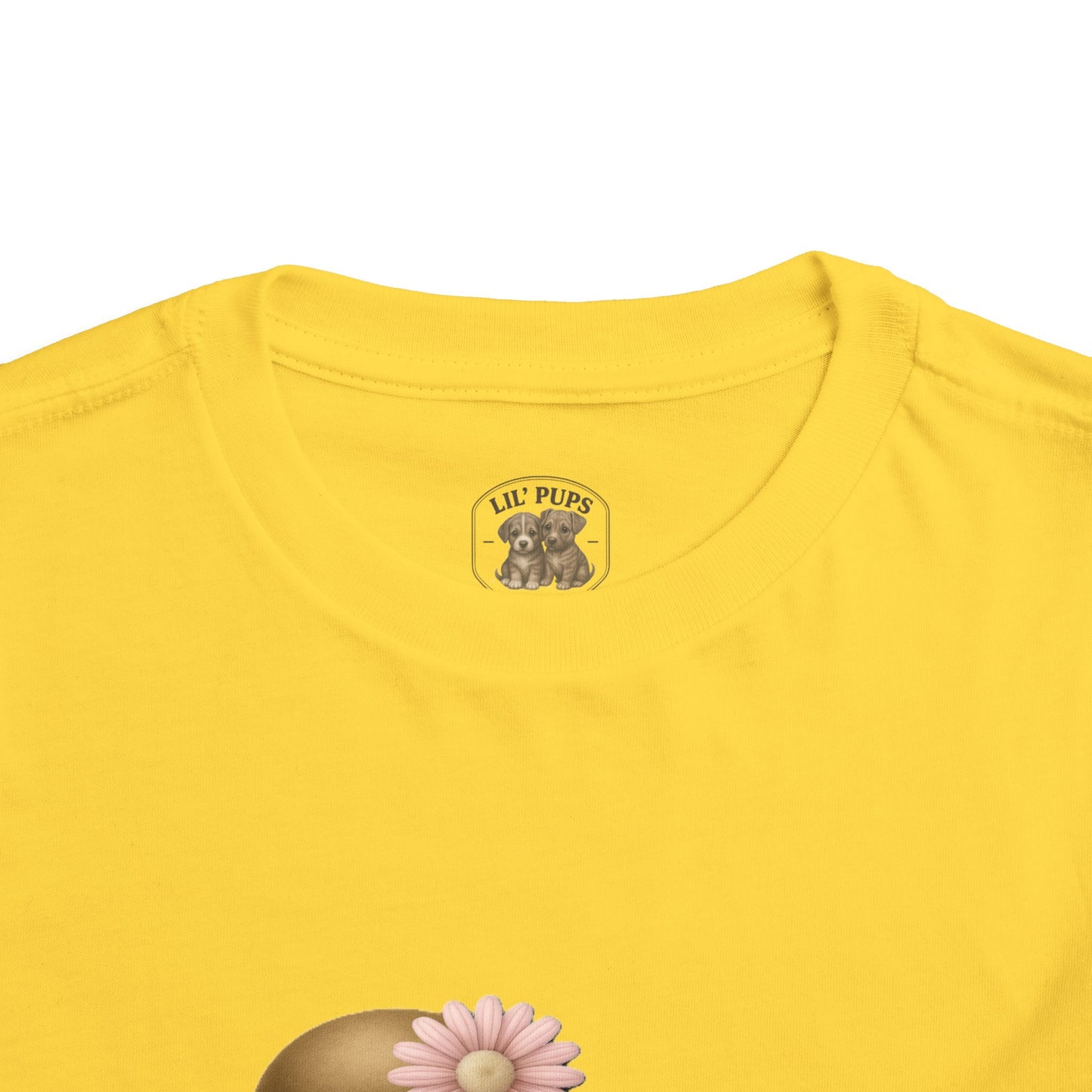 Lil’ Pups – Standing Proud for Our Troops Daisy Toddler Short Sleeve T-Shirt