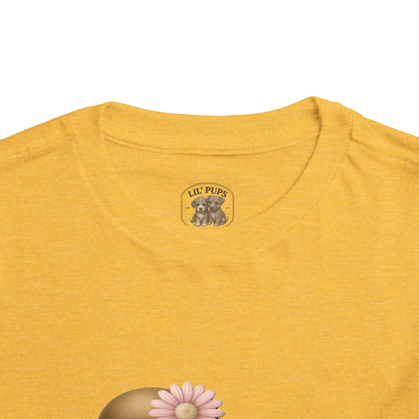 Lil’ Pups – Standing Proud for Our Troops Daisy Toddler Short Sleeve T-Shirt