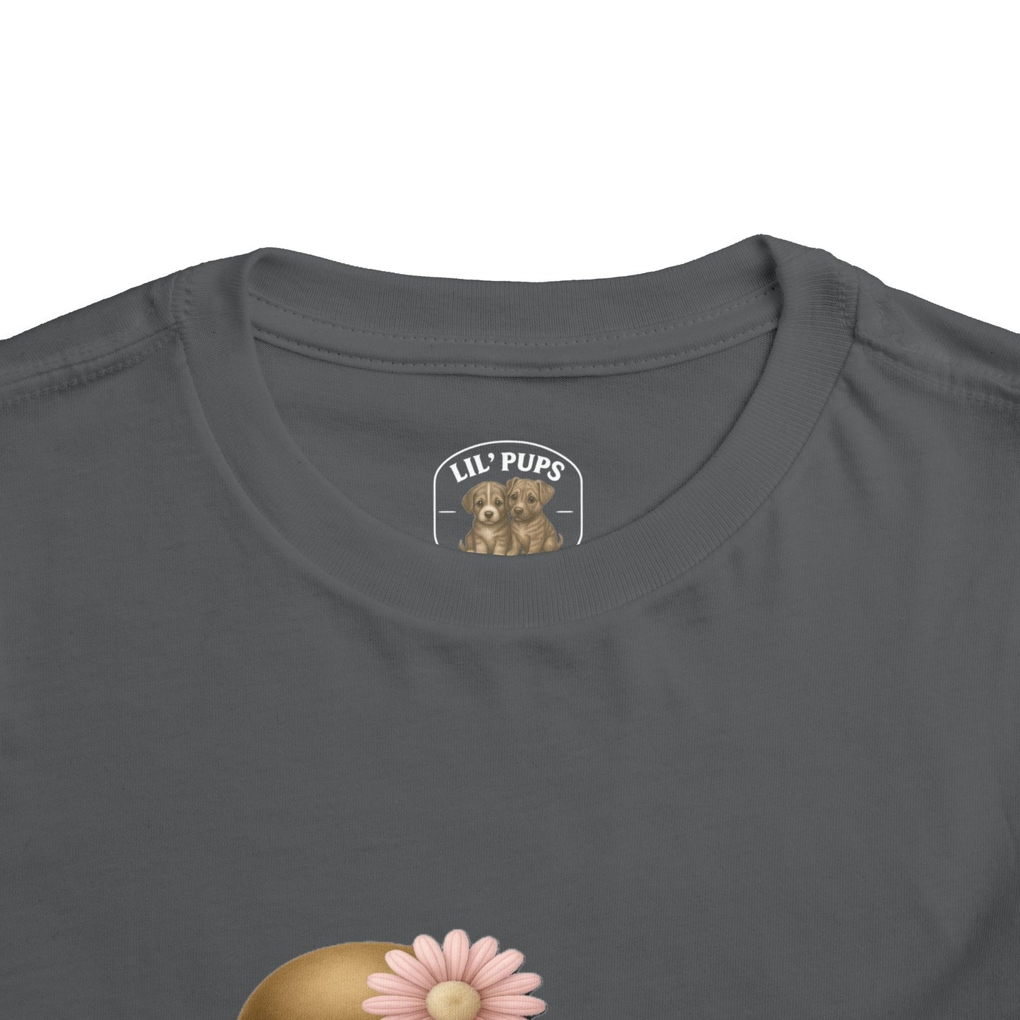 Lil’ Pups – Standing Proud for Our Troops Daisy Toddler Short Sleeve T-Shirt