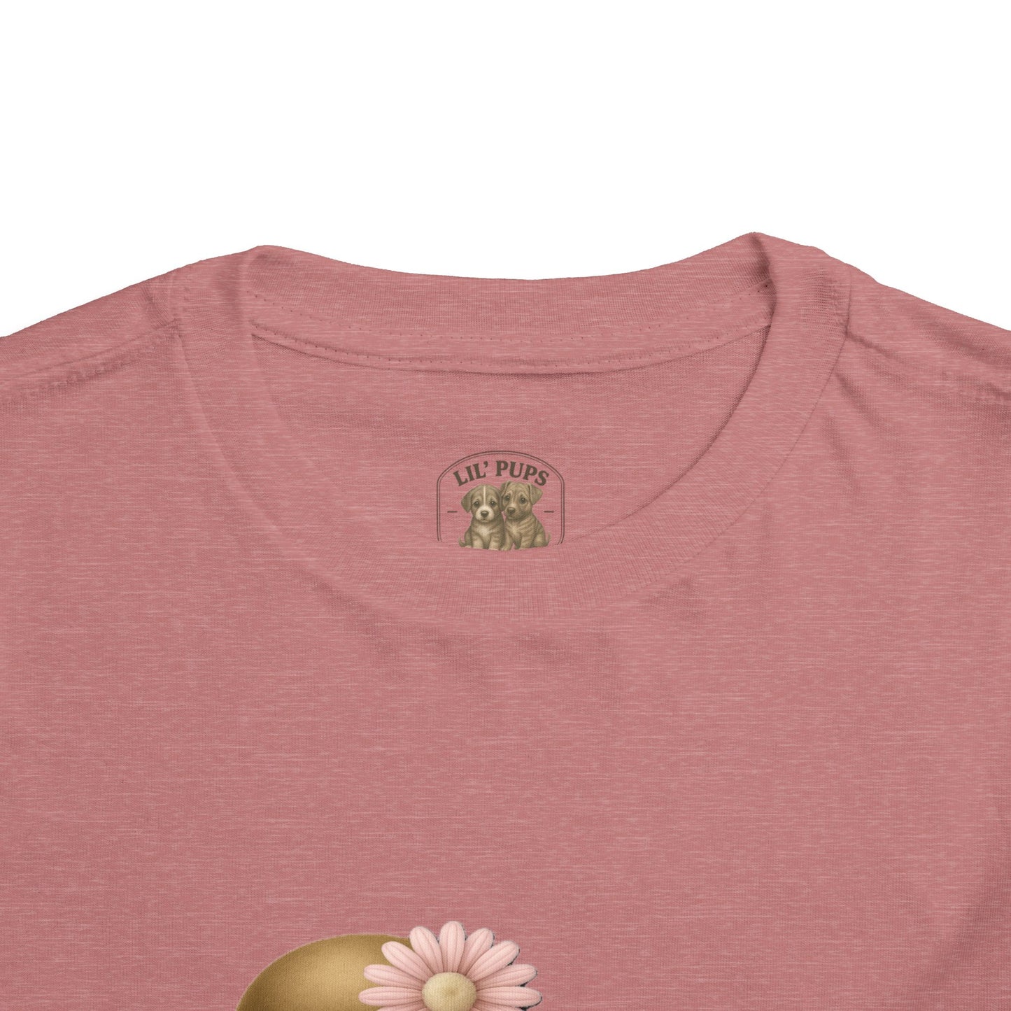 Lil’ Pups – Standing Proud for Our Troops Daisy Toddler Short Sleeve T-Shirt