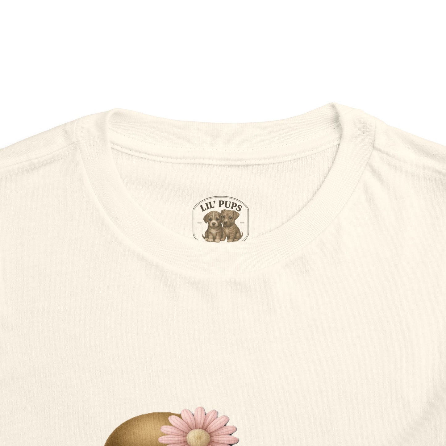 Lil’ Pups – Standing Proud for Our Troops Daisy Toddler Short Sleeve T-Shirt