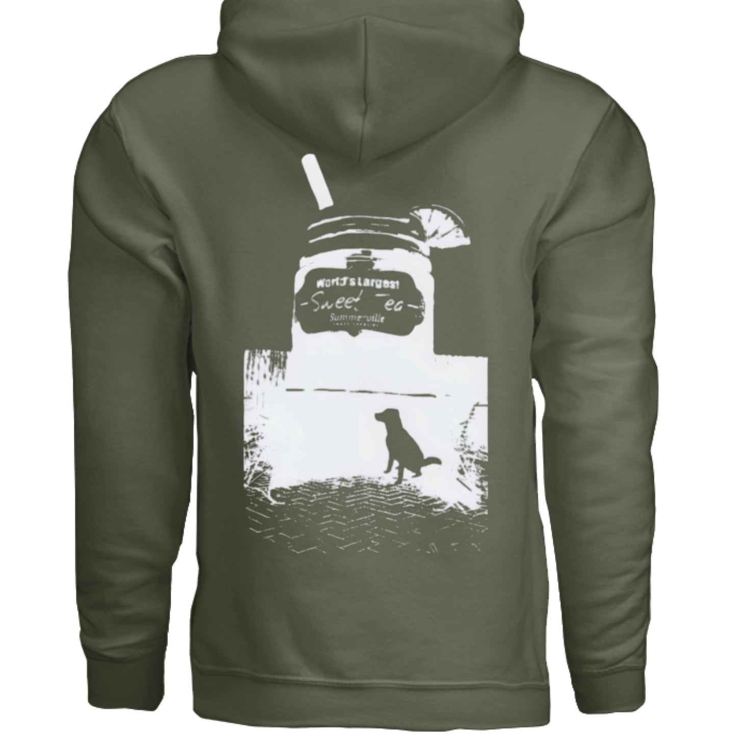 MILITARY GREEN - BACK