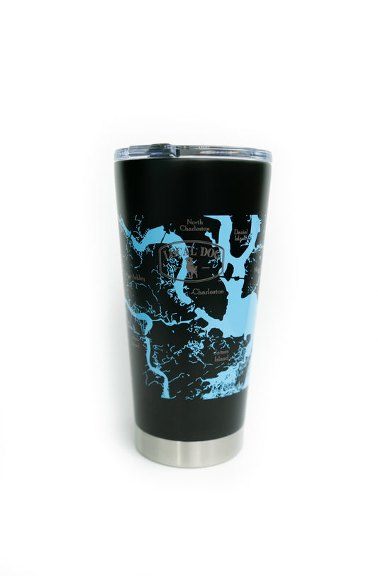 Black Charleston Stainless Steel Tumbler
