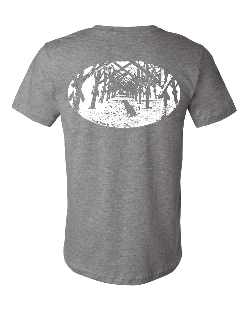 Folly Beach Short Sleeve Adult T-shirt