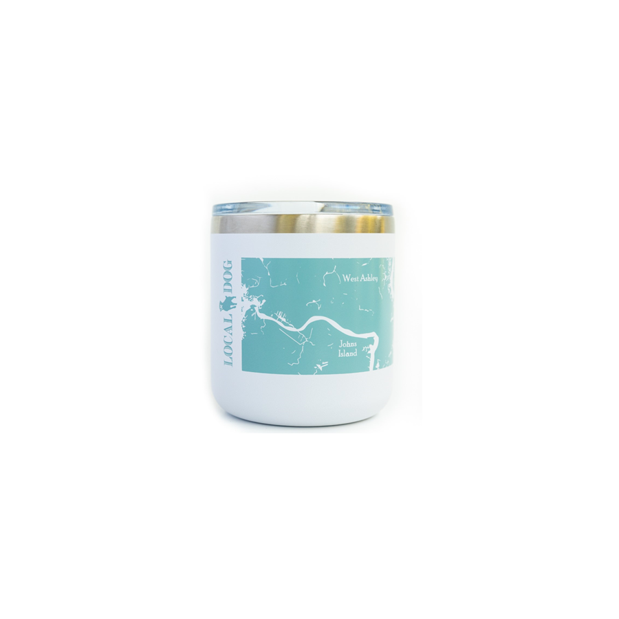 White 12 oz Rocks Tumbler