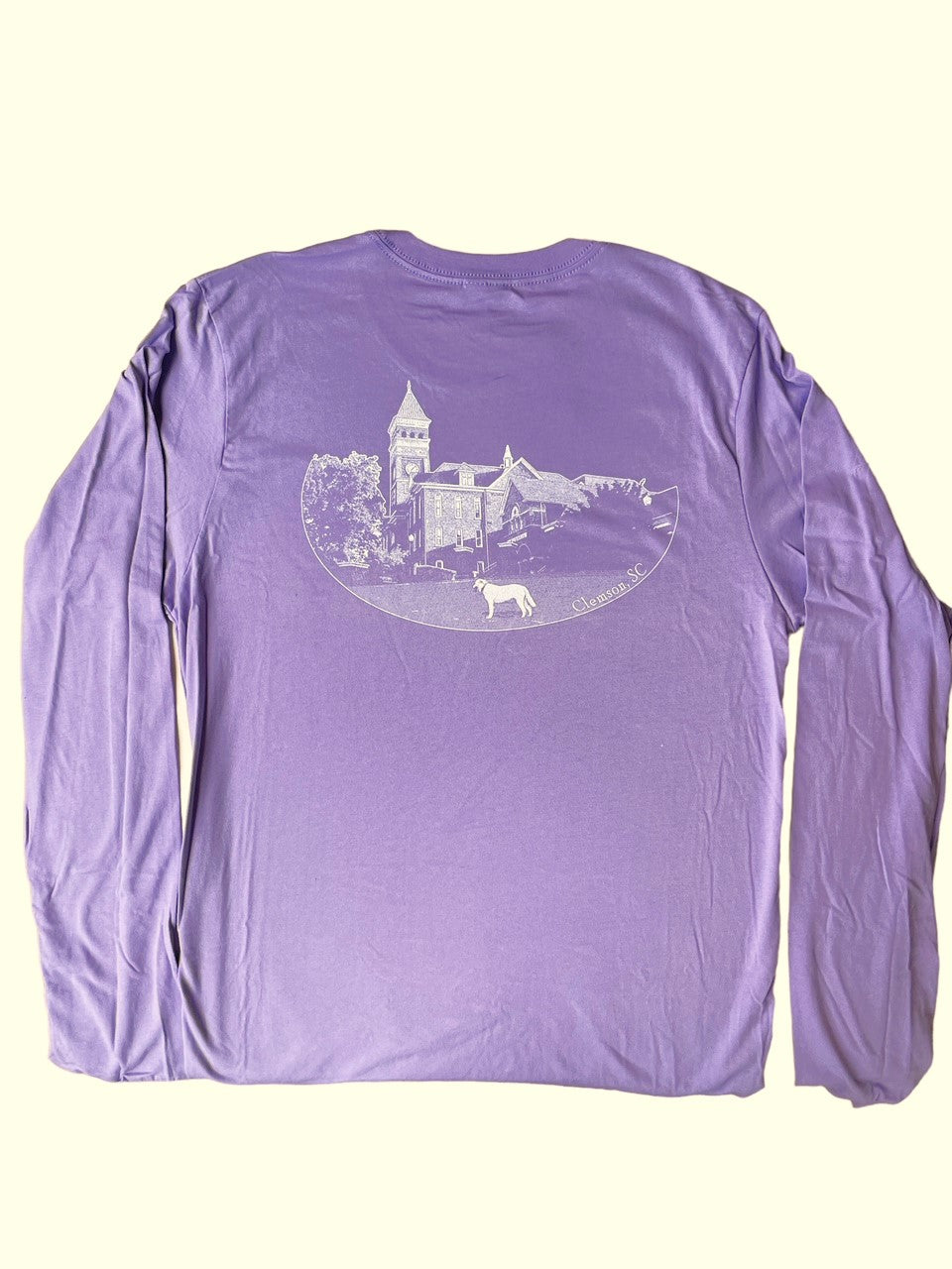Clemson Long Sleeve Adult T-shirt