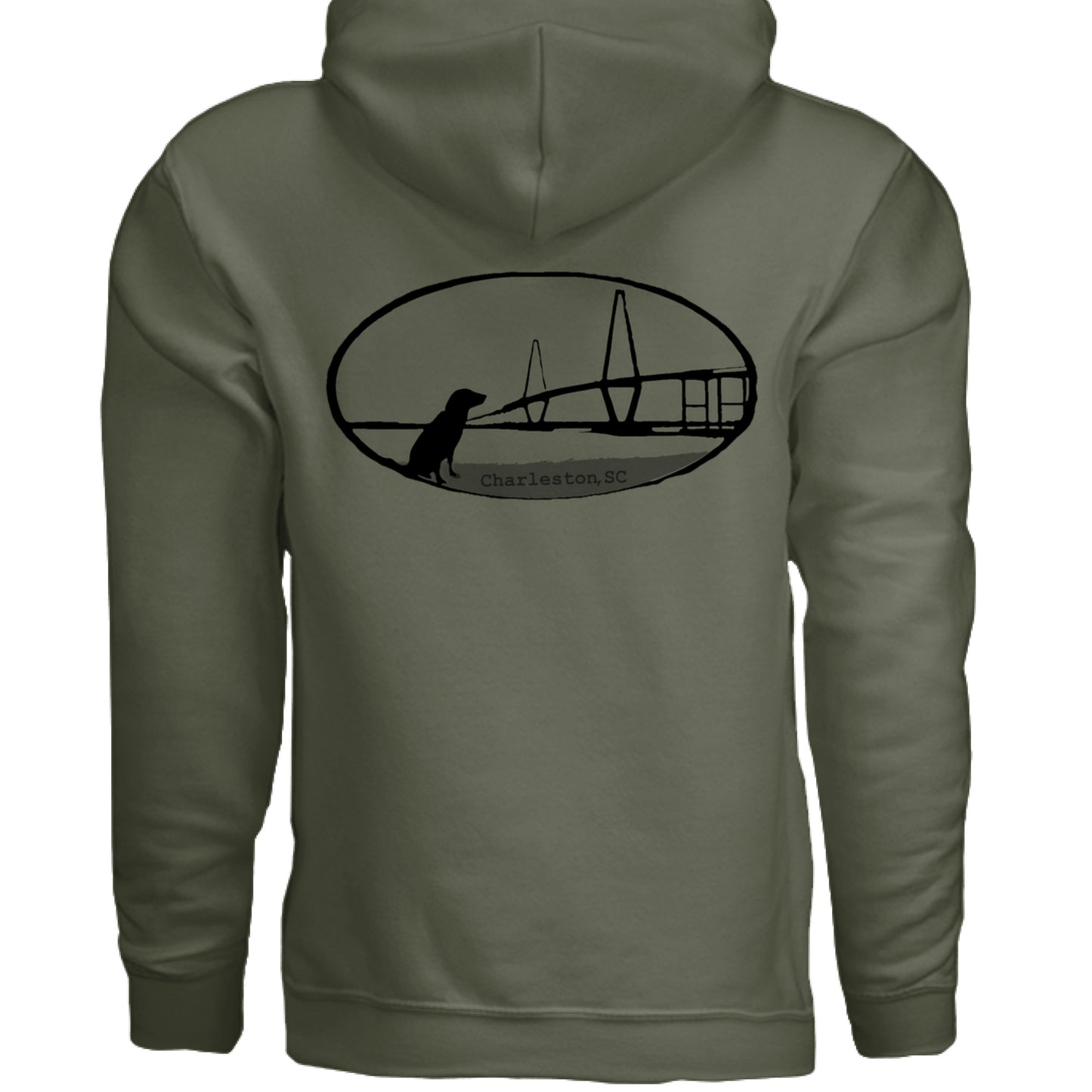 MILITARY GREEN - BACK