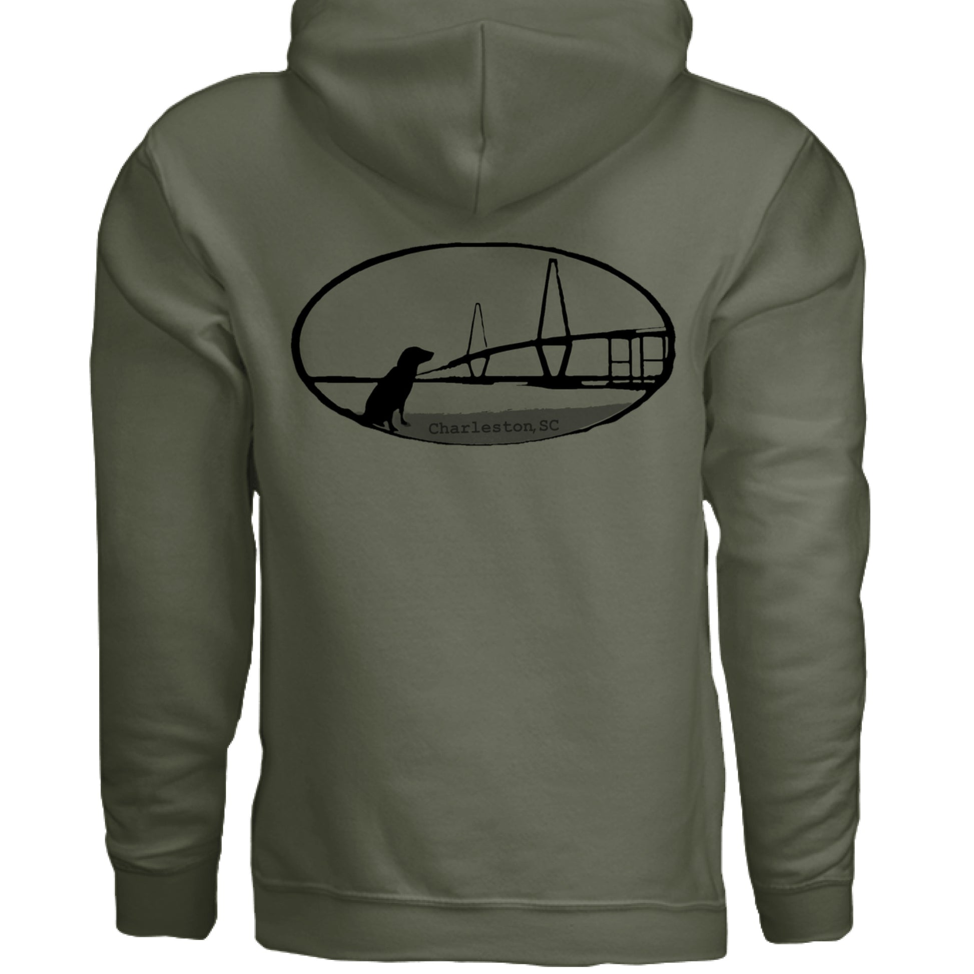 MILITARY GREEN - BACK