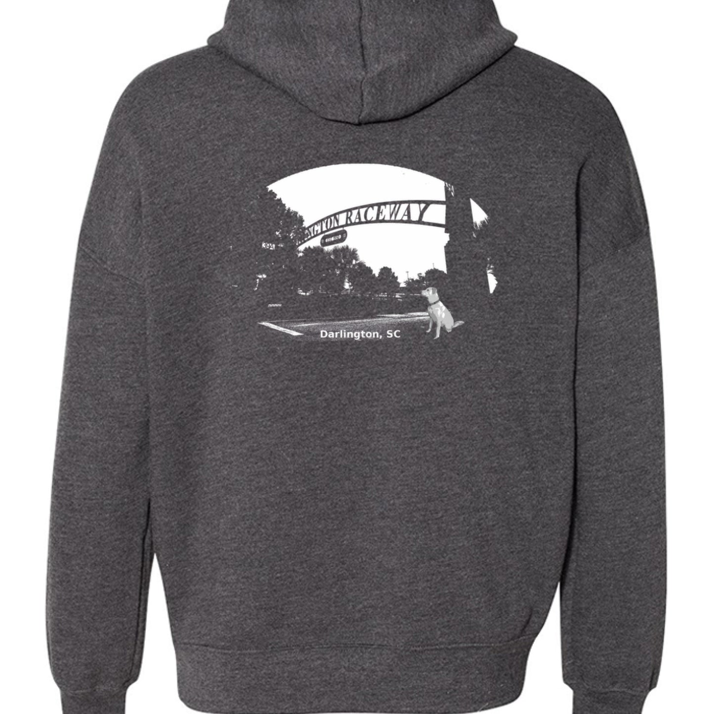 DARK GRY HEATHER - BACK