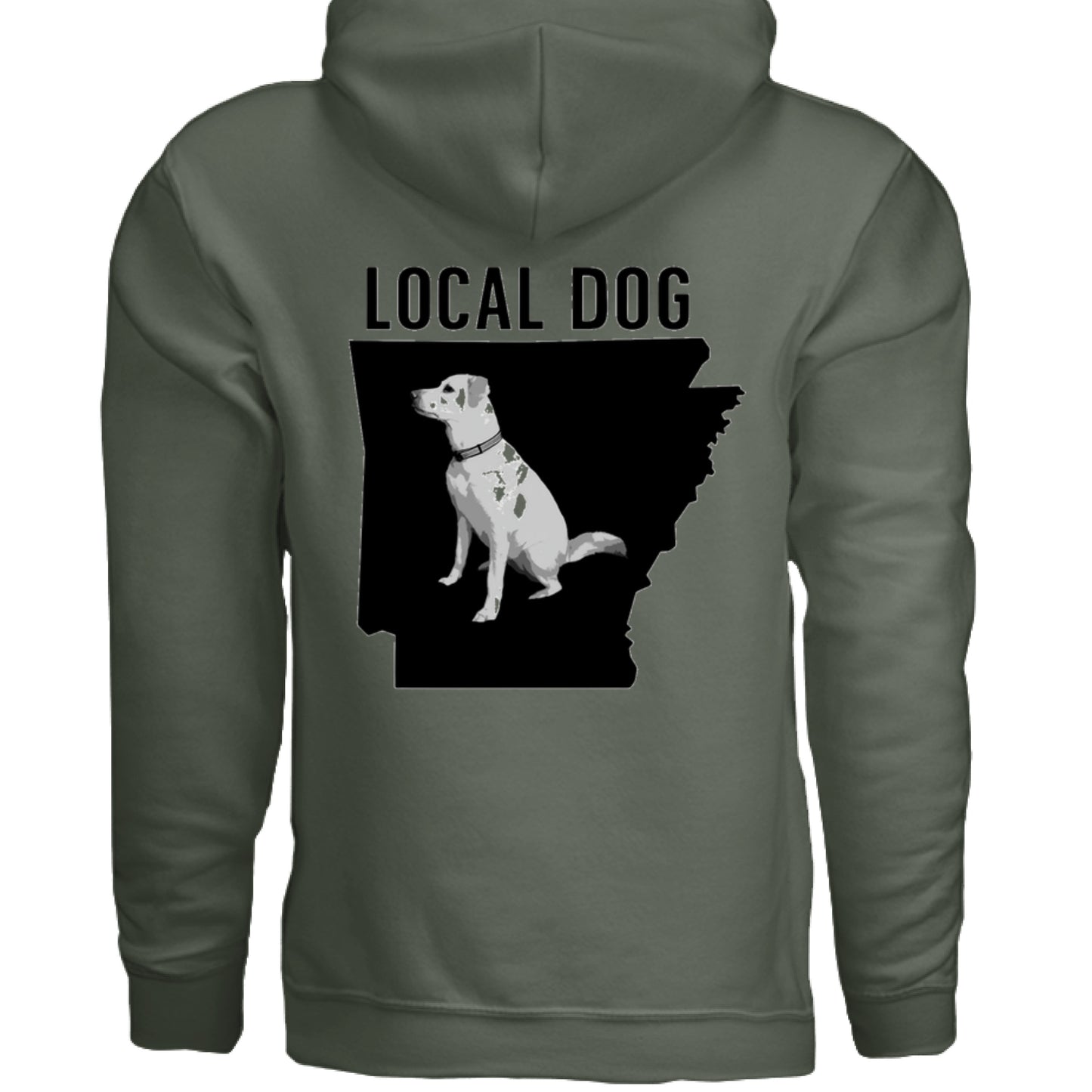 MILITARY GREEN - BACK