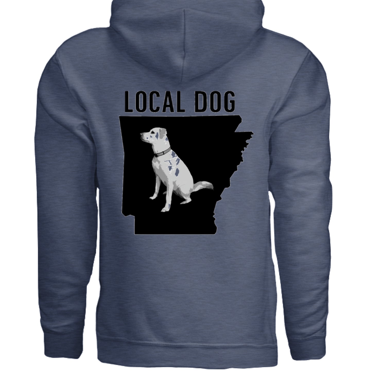 Heather Sport Dark Navy - BACK