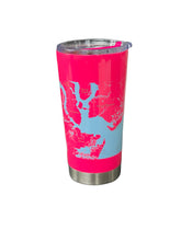 Load image into Gallery viewer, Pink Charleston Stainless Steel Tumbler
