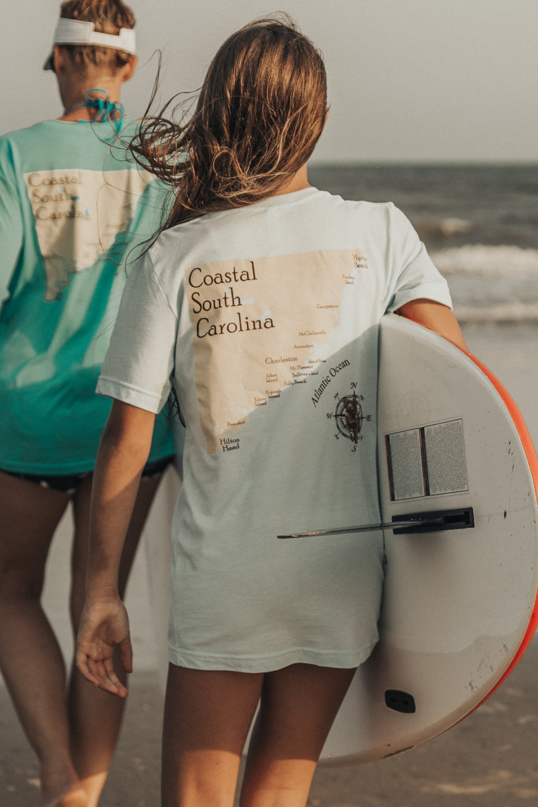 South Carolina Coastline Short Sleeve Youth T-shirt