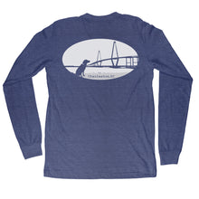 Load image into Gallery viewer, Charleston Ravenel Bridge Long Sleeve T-shirt
