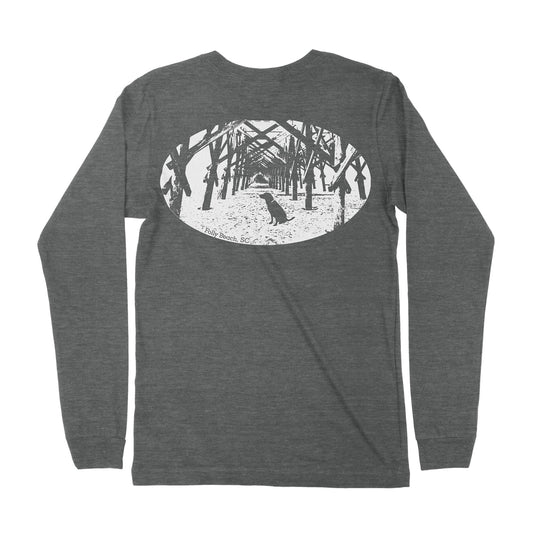 Folly Beach Long Sleeve Adult T-shirt