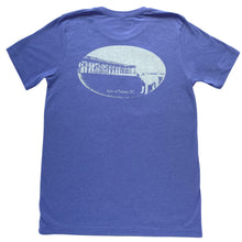 Load image into Gallery viewer, Isle of Palms T-shirt in heather violet - Local Dog Apparel Charleston, SC
