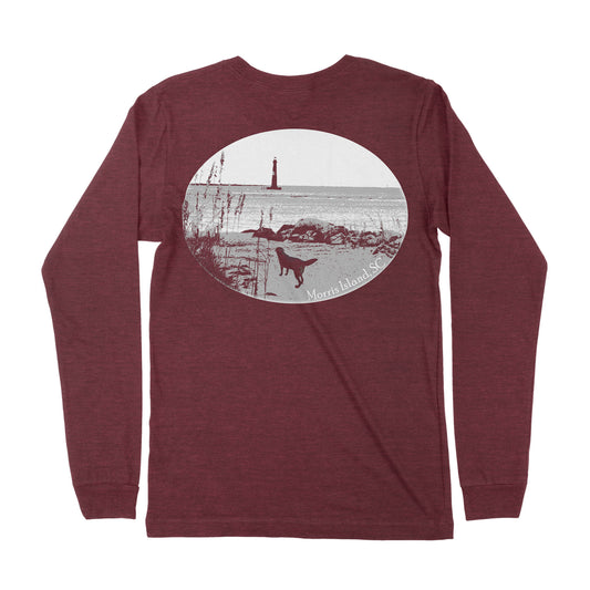 Morris Island Long Sleeve Adult T-shirt
