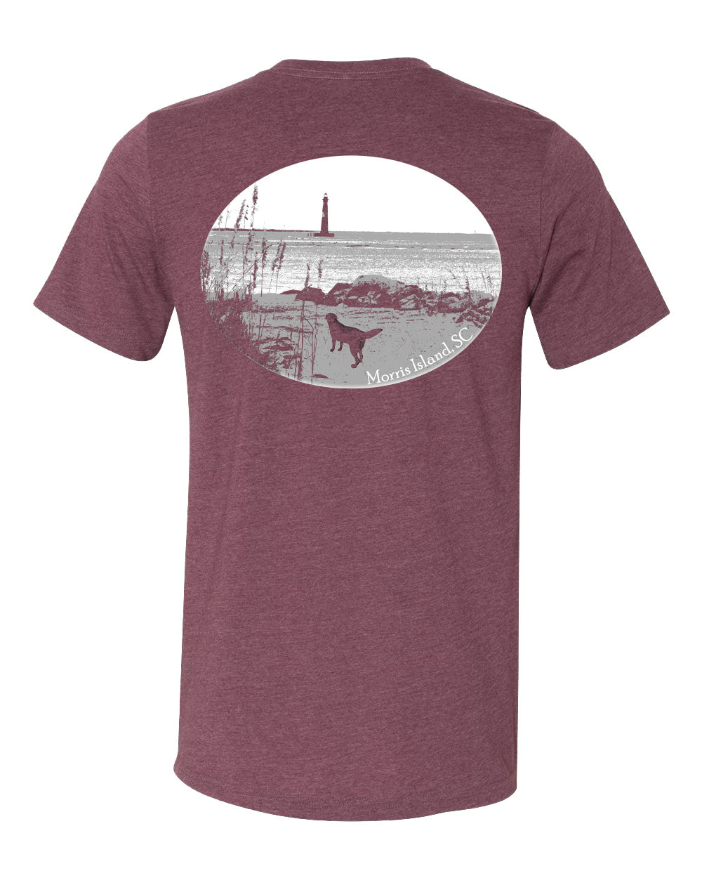 Morris Island Short Sleeve Adult T-shirt