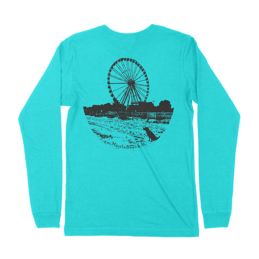 Myrtle Beach Long Sleeve Adult T-shirt