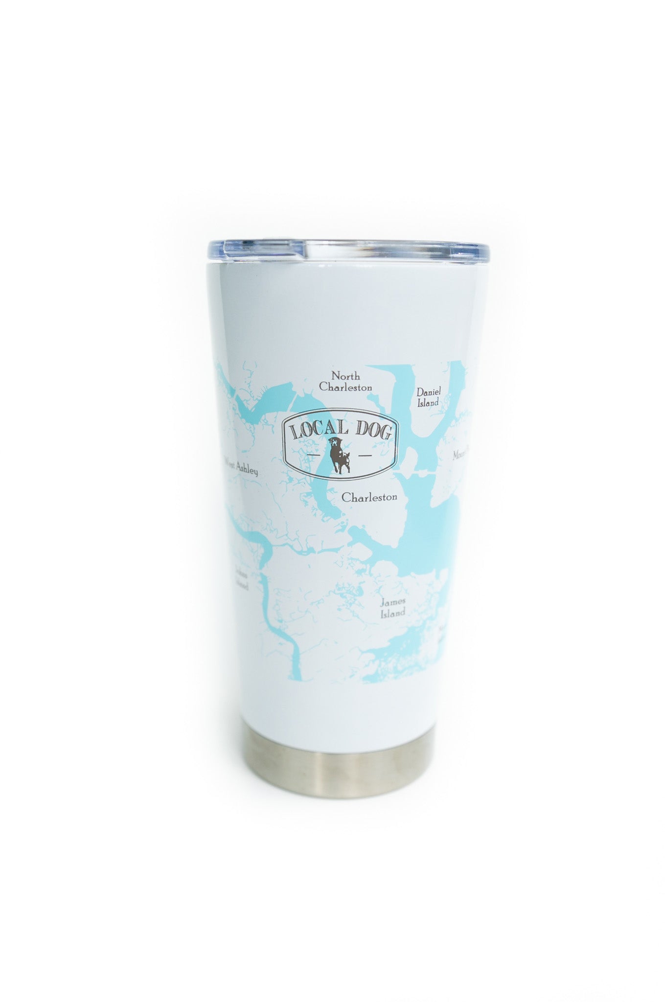 White Charleston Stainless Steel Tumbler