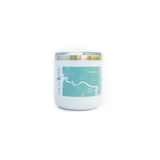 White 12 oz Rocks Tumbler